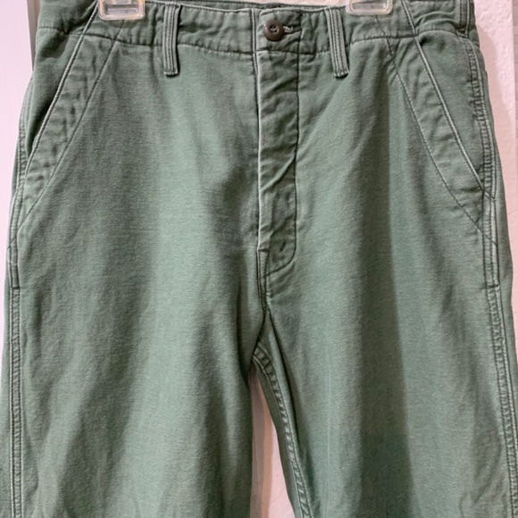 Mother | The Major Sneak Fray Pants | Size 27 | Roger That color - Picture 12 of 13